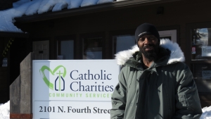 orrin Johns, Catholic Charities homeless outreach specialist